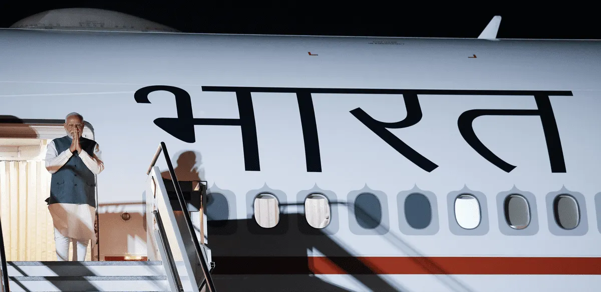 PM Modi leaves for Italy