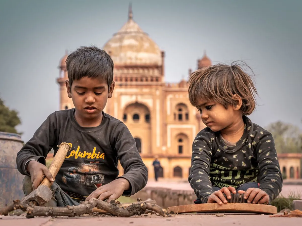orphan children