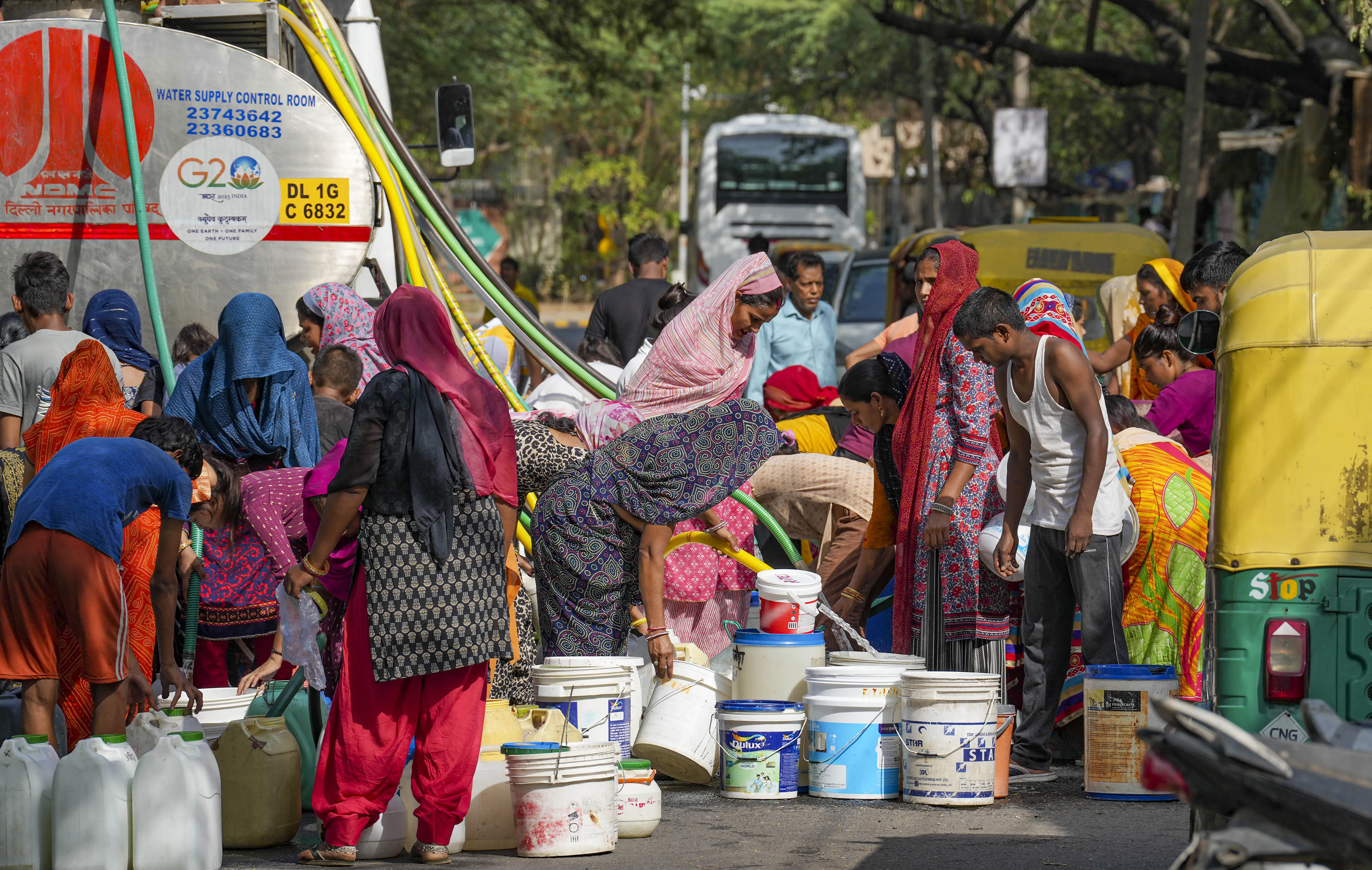 Water crisis in Delhi