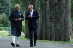 President Putin had a 'personal meeting' with the Prime Minister of India at his official residence, gave a statement regarding the work of PM Modi राष्ट्रपति पुतिन ने अपने सरकारी आवास पर की भारत के प्रधानमंत्री से ‘निजी मुलाकात’, PM मोदी के काम को लेकर दिया बयान