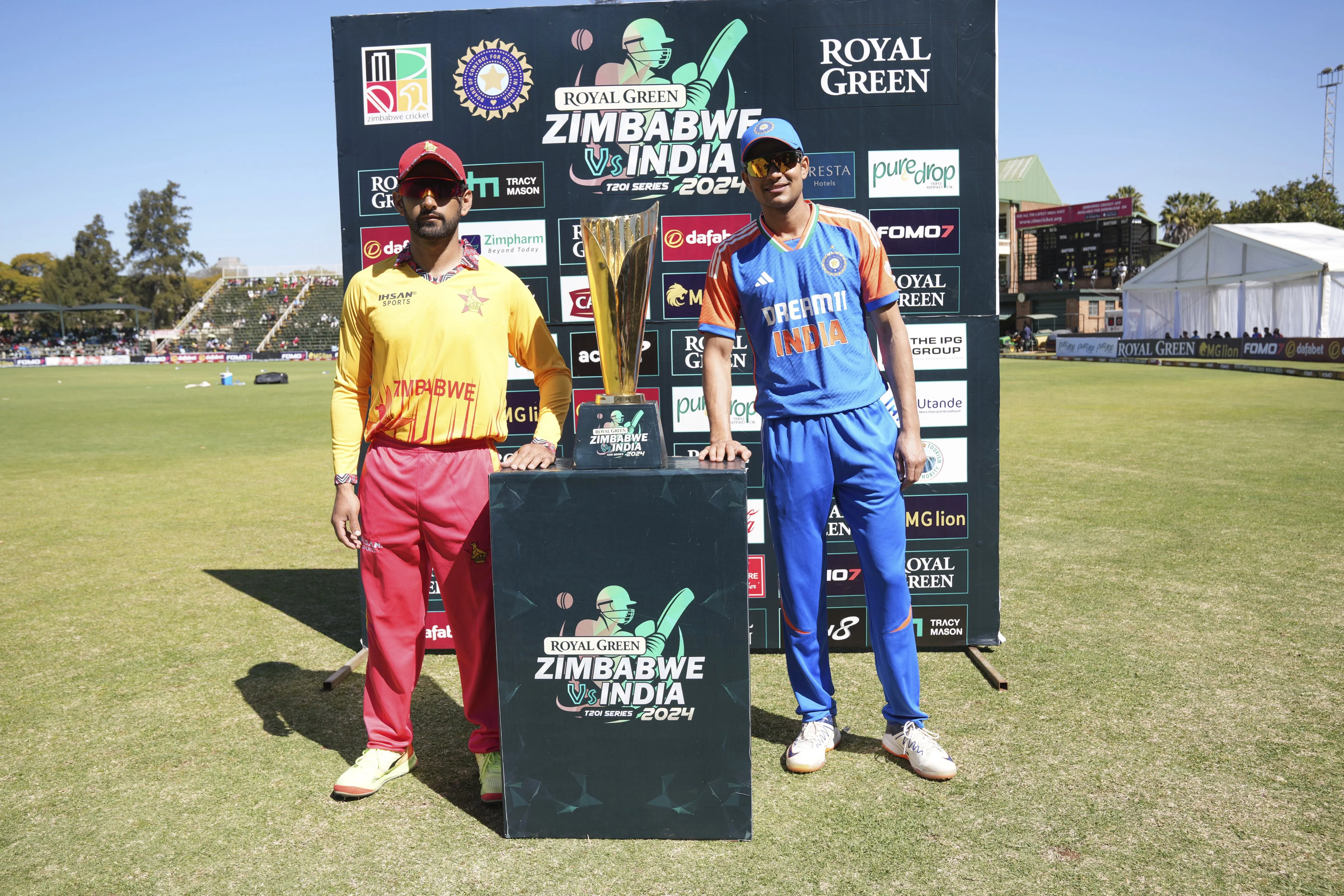 Zimbabwe vs India cricket T20 match