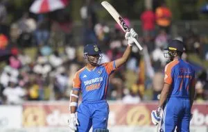 India vs Zimbabwe T20 cricket match