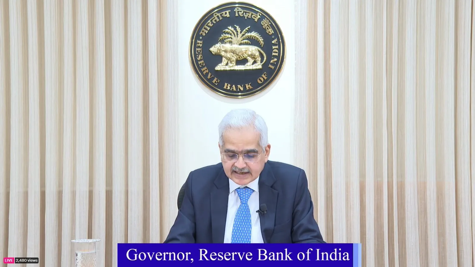 RBI Governor Shaktikanta Das