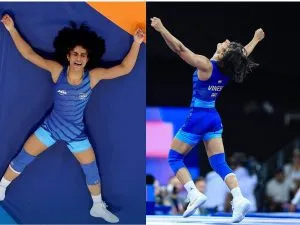 Paris Olympics 2024: Vinesh Phogat defeated the one whom no one could defeat; Became India's first wrestler Paris Olympics 2024: जिसे नहीं हरा पाया कोई, उसे विनेश फोगाट ने हराया; बनीं भारत की पहली पहलवान