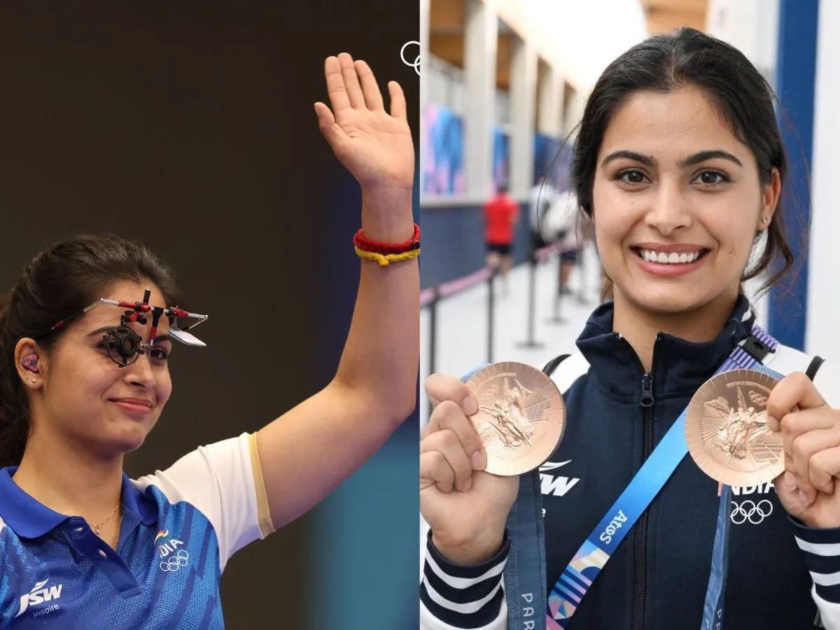 Paris Olympics: There was no pressure to win the third medal, Manu Bhaker praised his coach; Told further plans Paris Olympics: तीसरा पदक जीतने का दबाव नहीं था, मनु भाकर ने की अपने कोच की सराहना; दिए और कई जवाब
