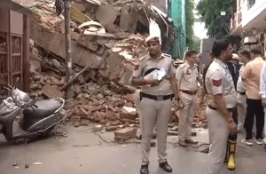 building collapsed in model town