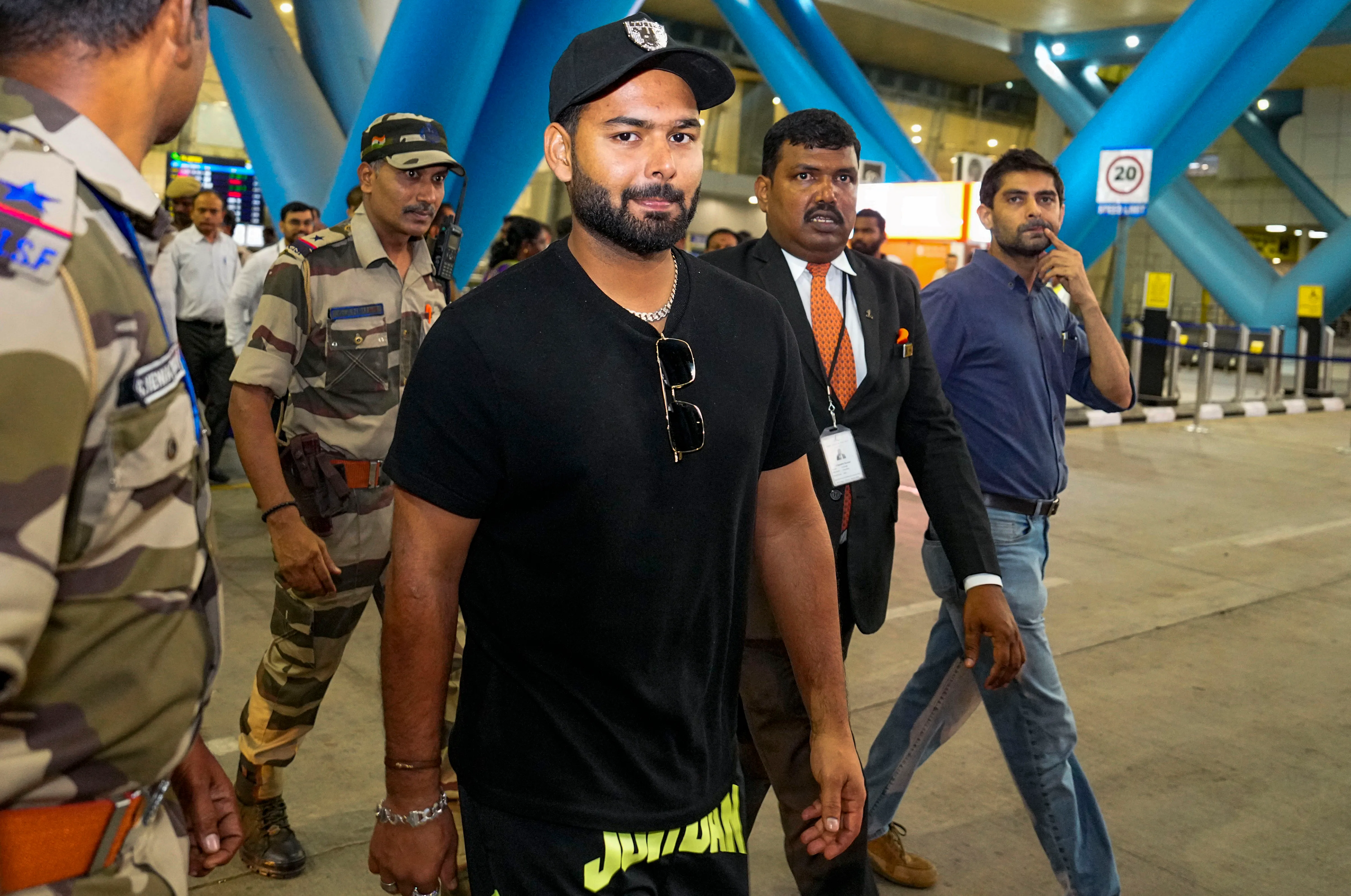 Indian cricket player Rishabh Pant