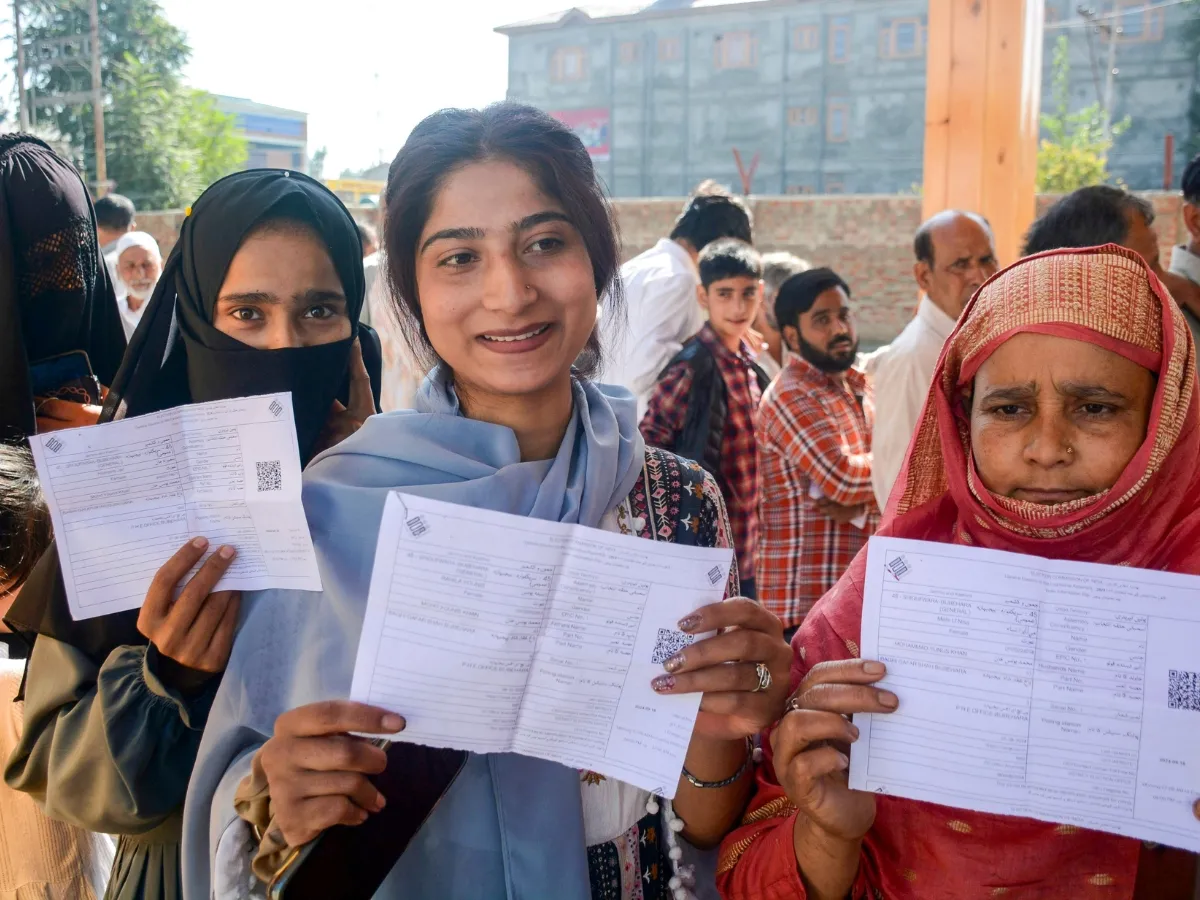 Jammu and Kashmir Election 2024: More than 58 percent votes cast in the first phase of Jammu and Kashmir Assembly elections Kashmir Election 2024: जम्मू-कश्मीर विधानसभा चुनाव के पहले चरण में पड़े 58 प्रतिशत से अधिक मत