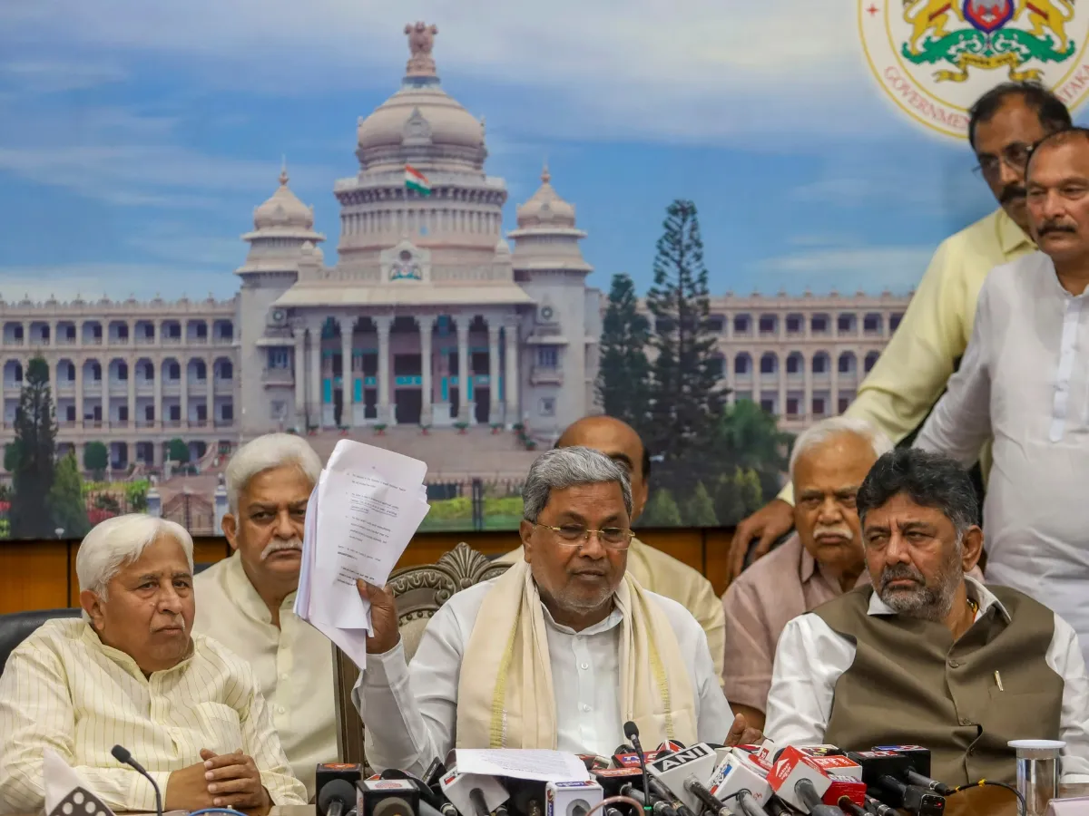CM Siddaramaiah refused to resign from the post of Chief Minister after the court's decision, said- he did not do any wrong CM सिद्धरमैया ने कोर्ट के फैसले के बाद मुख्यमंत्री पद से इस्तीफा देने से किया इनकार, कहा- कोई गलत काम नहीं किया