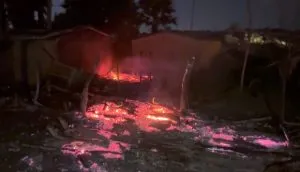 Houses set on fire in Bihar's Nawada