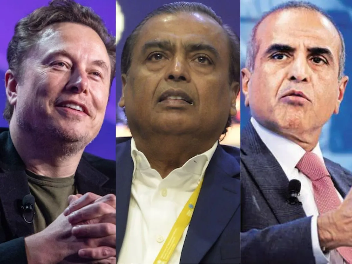 Elon Musk की Starlink को बड़ी जीत: भारत सरकार ने मुकेश अंबानी और सुनील मित्तल के स्पेक्ट्रम नीलामी की मांग ठुकराई Big win for Elon Musk's Starlink: Indian government rejects Mukesh Ambani and Sunil Mittal's demand for spectrum auction Elon Musk की Starlink को बड़ी जीत: भारत सरकार ने मुकेश अंबानी और सुनील मित्तल के स्पेक्ट्रम नीलामी की मांग को ठुकराया
