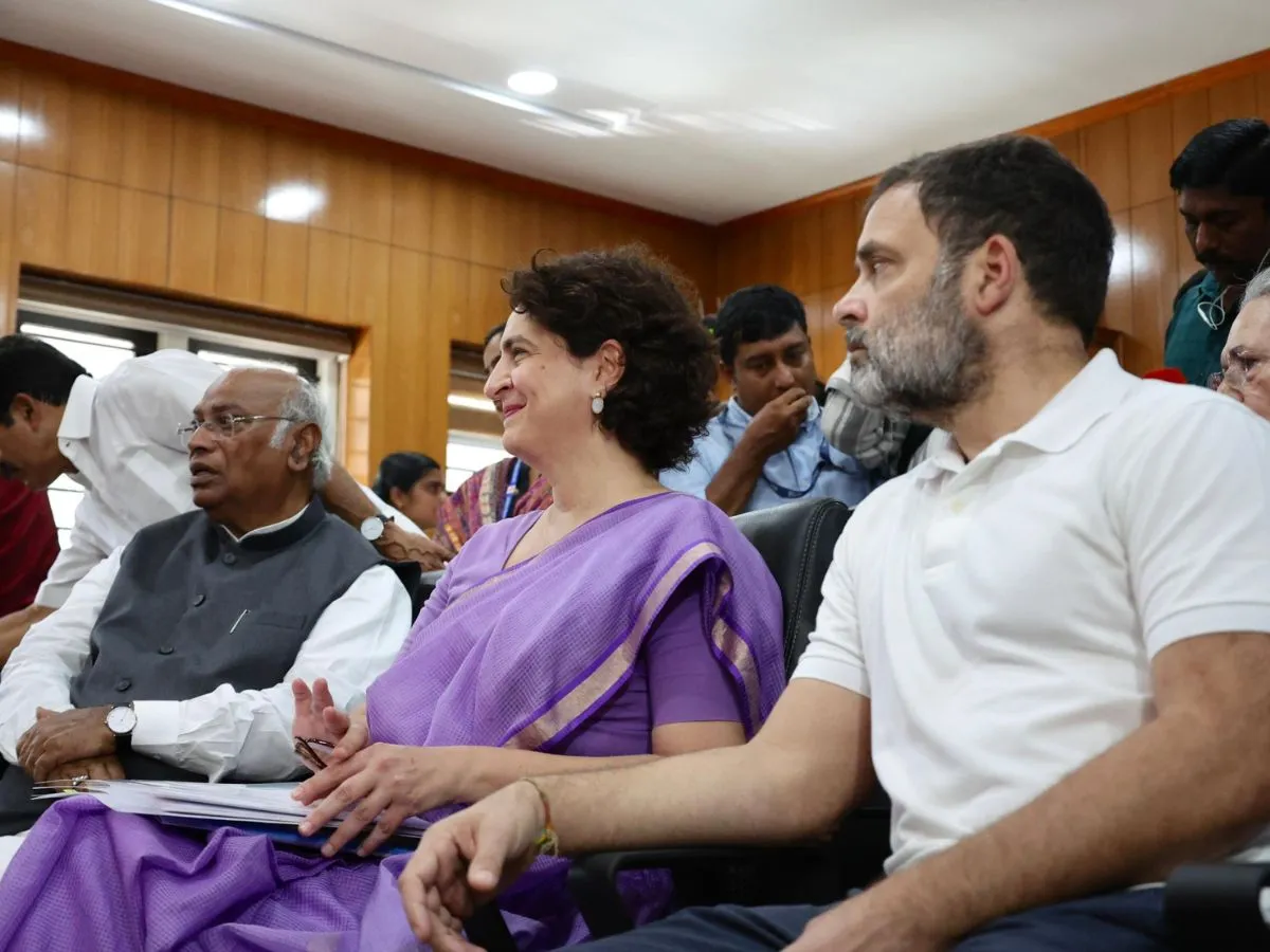 BJP targets Priyanka Gandhi's nomination from Wayanad seat, says - victory of politics and defeat of talent प्रियंका गांधी के वायनाड सीट से नामांकन पर भाजपा का निशाना, कहा- राजनीति की जीत और प्रतिभा की हार