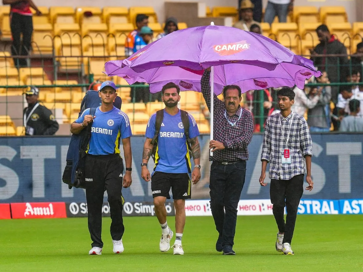 IND vs NZ 1st Test: Second session also washed out due to rain बारिश के कारण दूसरे सत्र का भी खेल धुला
