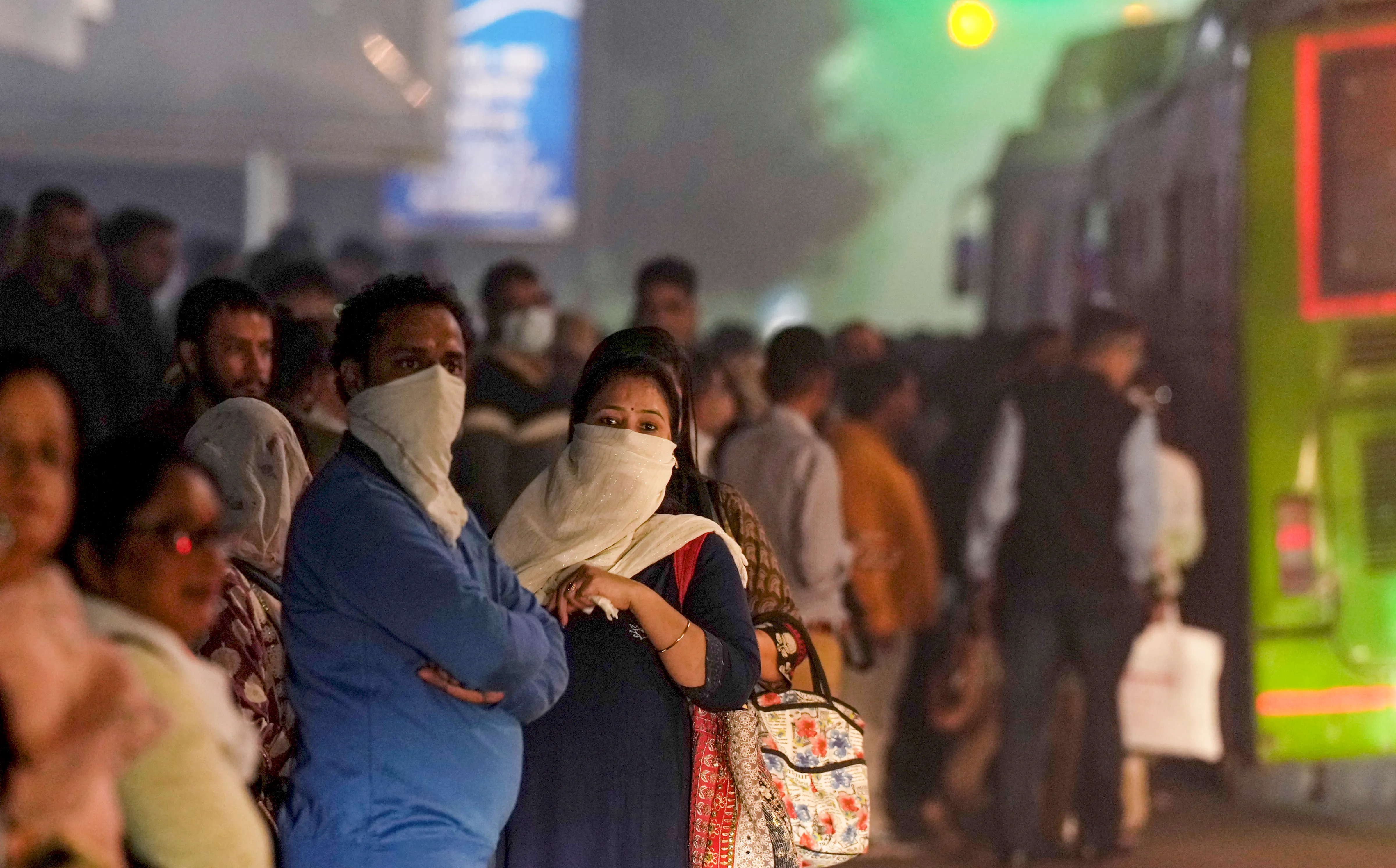 Weather: Air pollution in Delhi