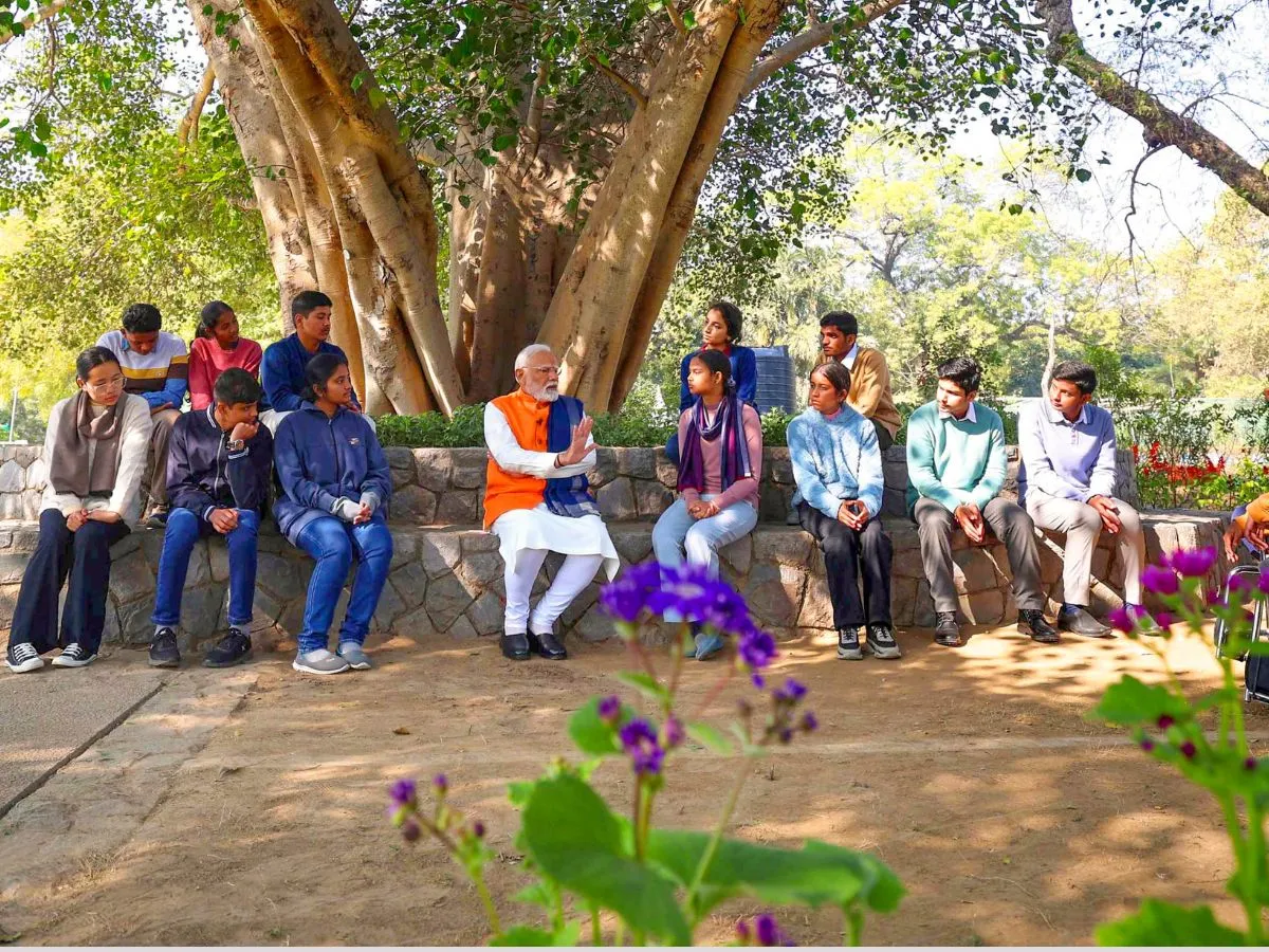 Pariksha Pe Charcha 2025: Prime Minister Modi told students to challenge themselves, but not to take exam pressure प्रधानमंत्री मोदी ने छात्रों से कहा कि वे खुद को चुनौती दें, लेकिन परीक्षा का दबाव न लें प्रधानमंत्री मोदी ने छात्रों से कहा कि वे खुद को चुनौती दें, लेकिन परीक्षा का दबाव न लें