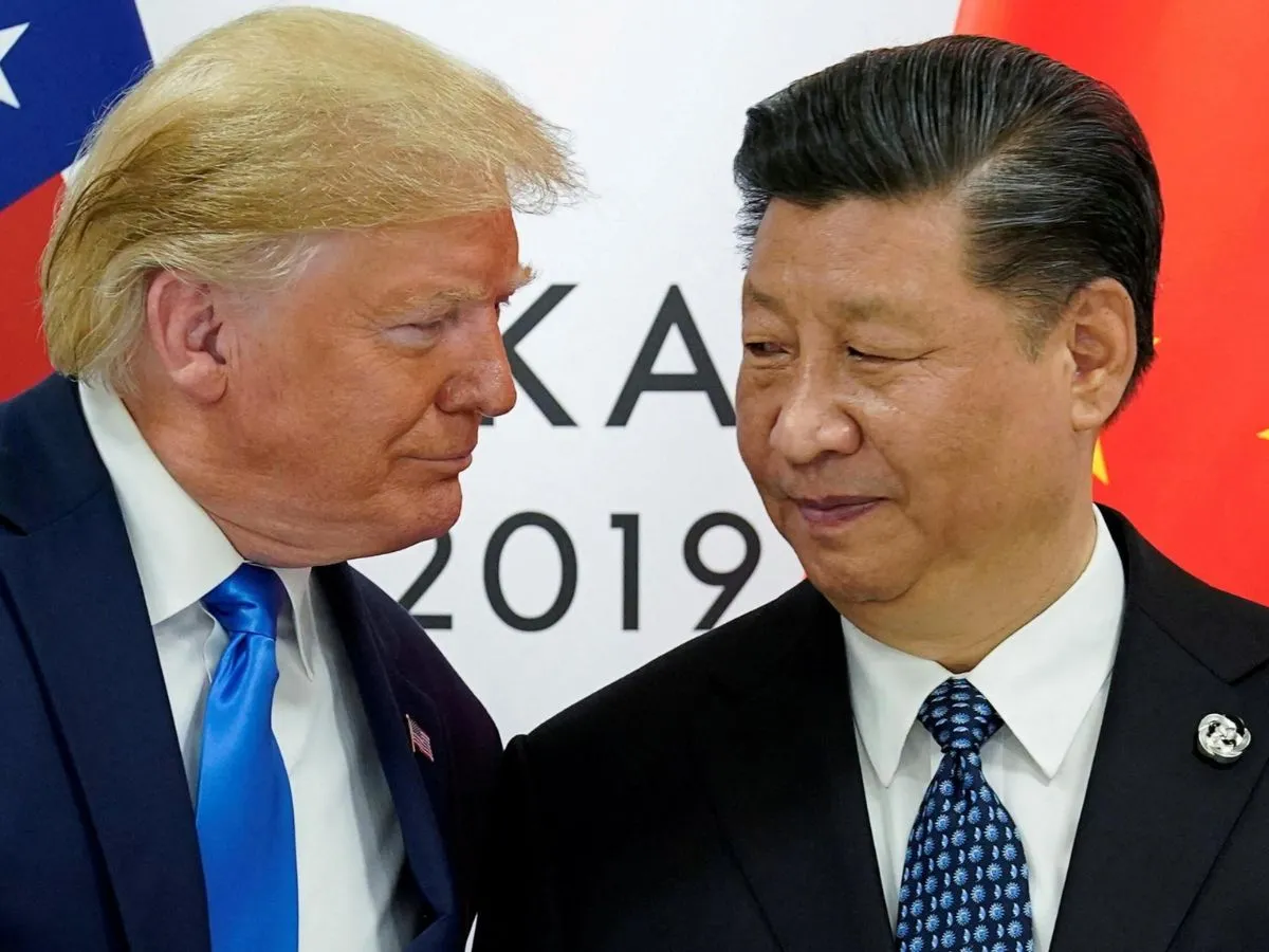 Trump Xi jinping