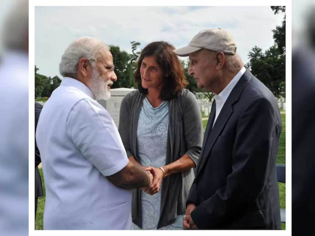 Sunita Williams and PM Modi