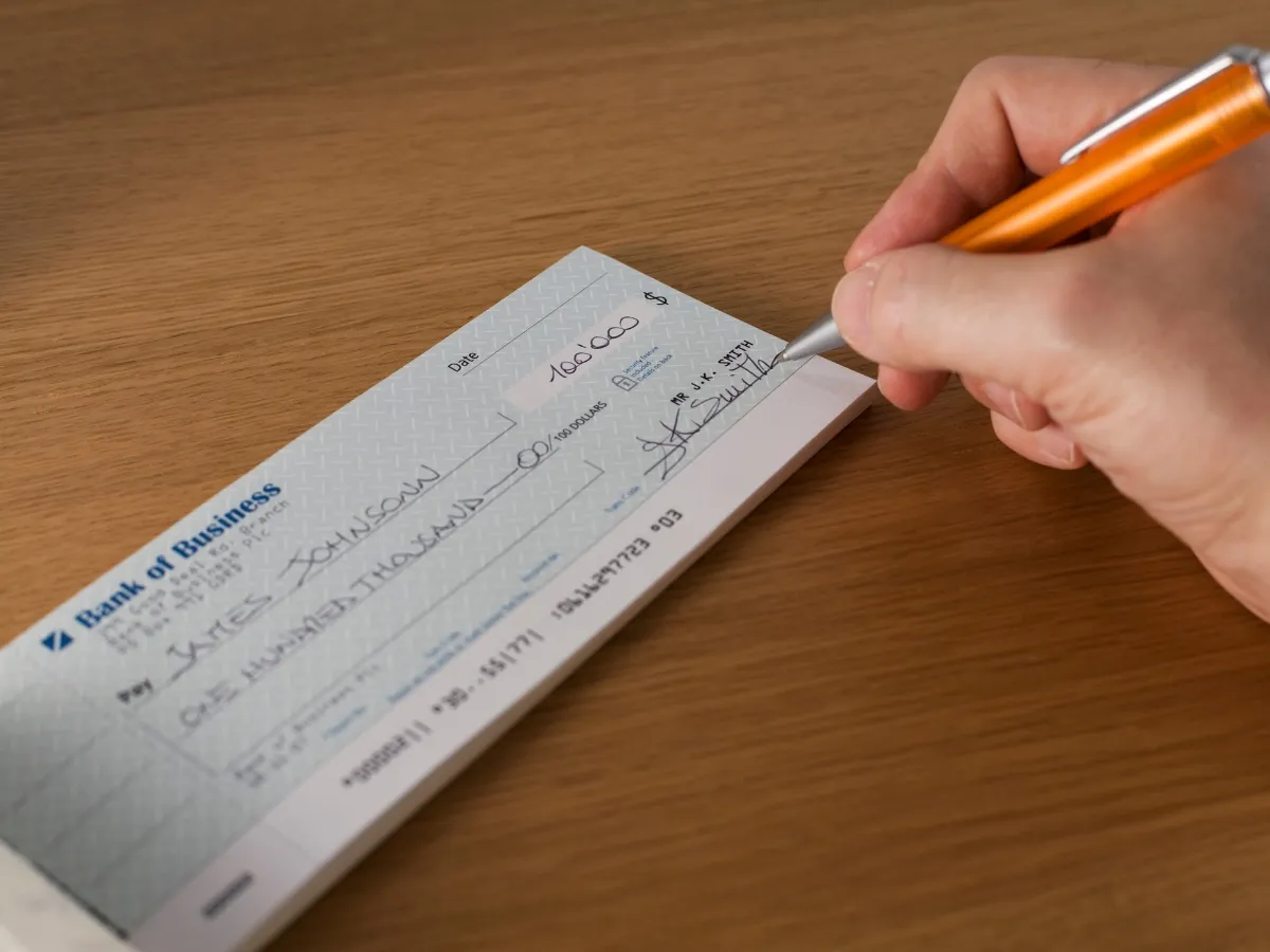 Bank Cheque
