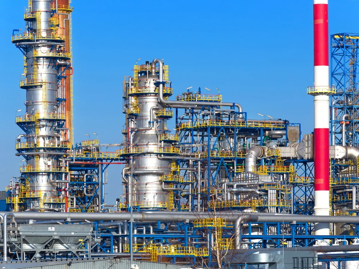oil refinery