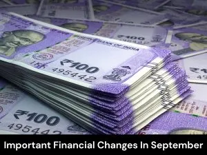 Financial Changes In September