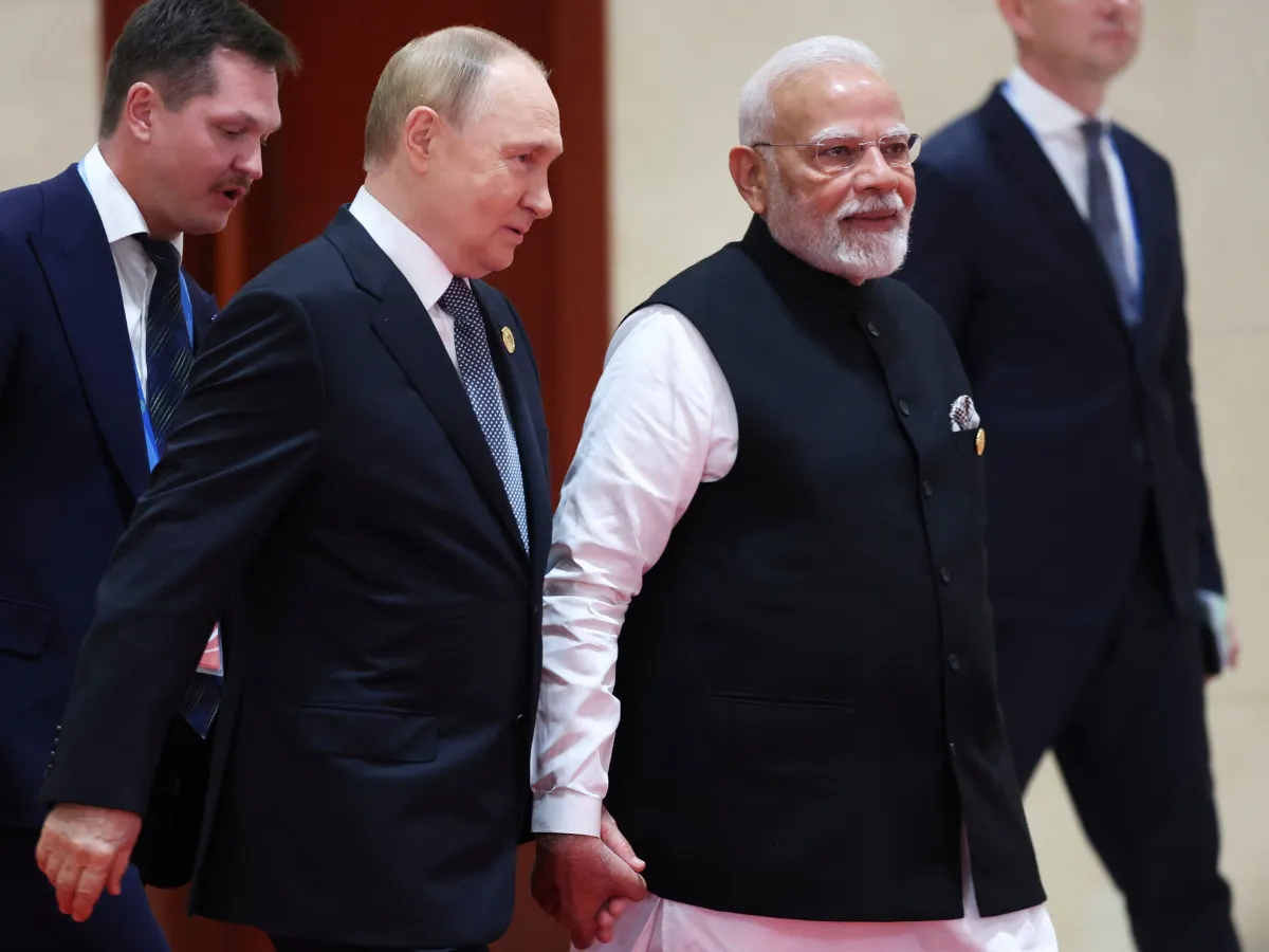 Modi and Putin