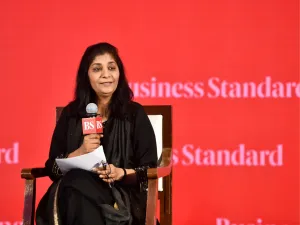 Poonam Gupta, deputy governor, RBI speaking at Business Standard BFSI 2025