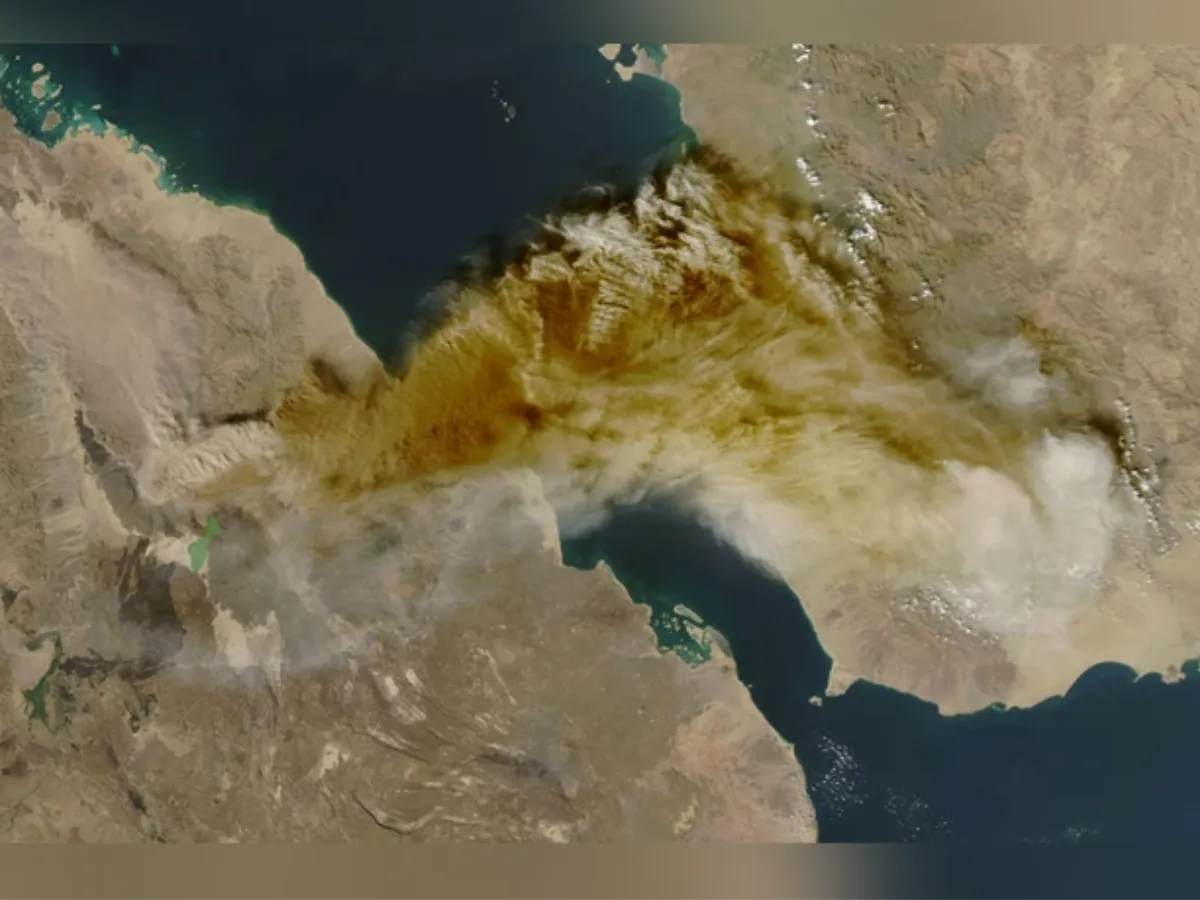 Ethiopia Volcano Eruption Ash Cloud in India