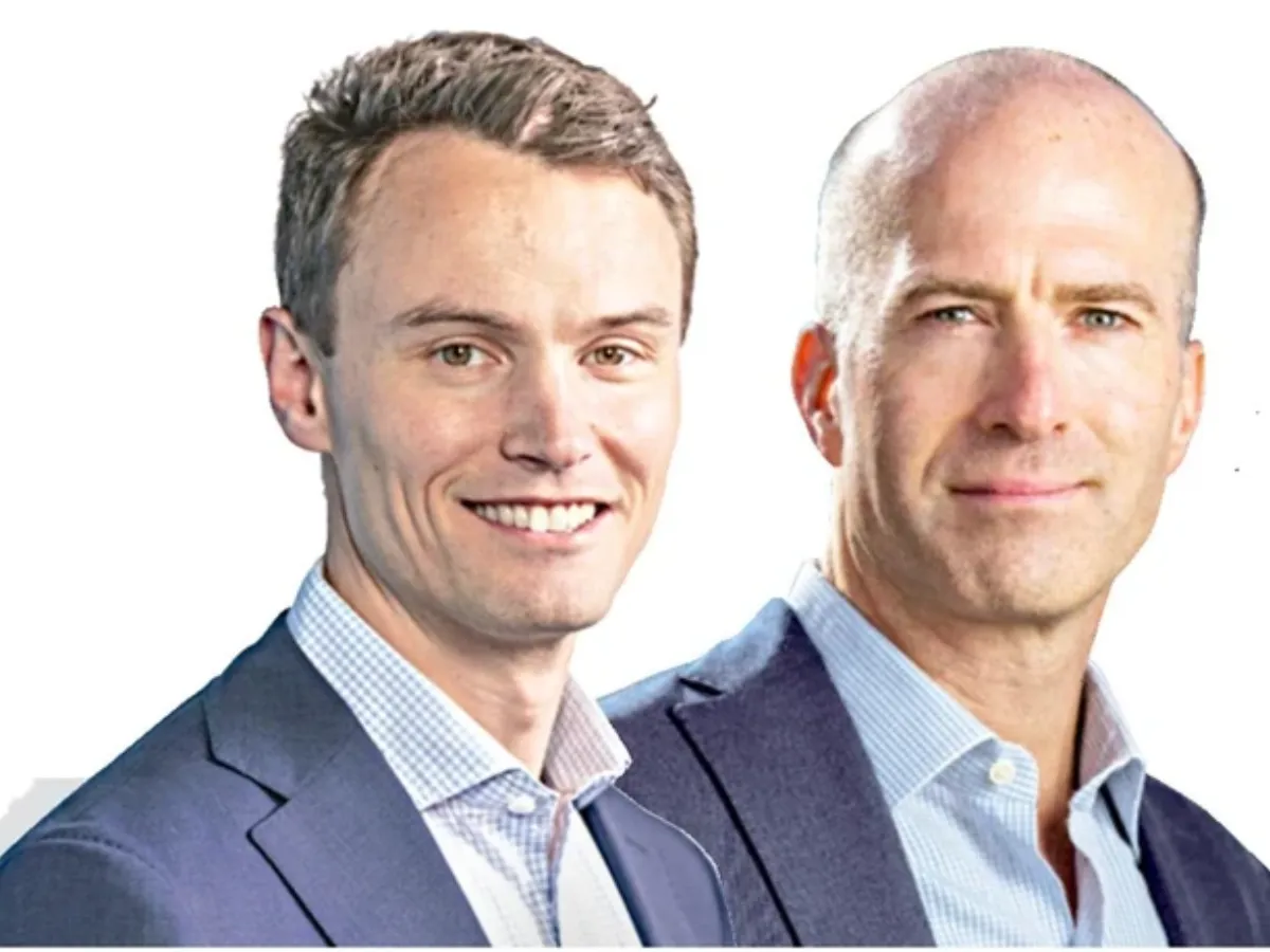 Christopher Cook (left) and Jonathan Goldner