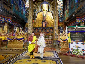 Modi and Bhutan King Jigme Khesar Namgyel Wangchuck