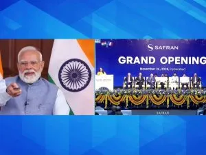 PM modi Safran MRO Plant