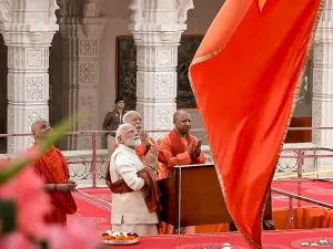 Ram Temple flag hoisting