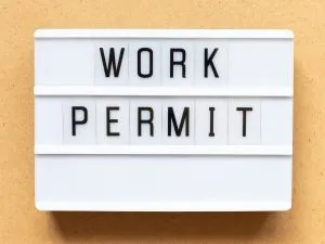 work permit