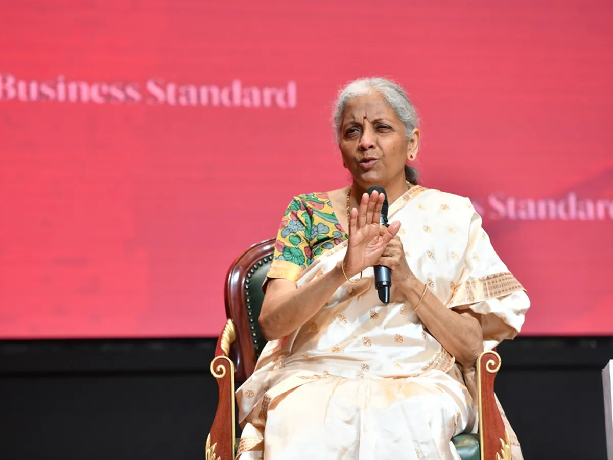 Nirmala Sitharaman at BS Manthan
