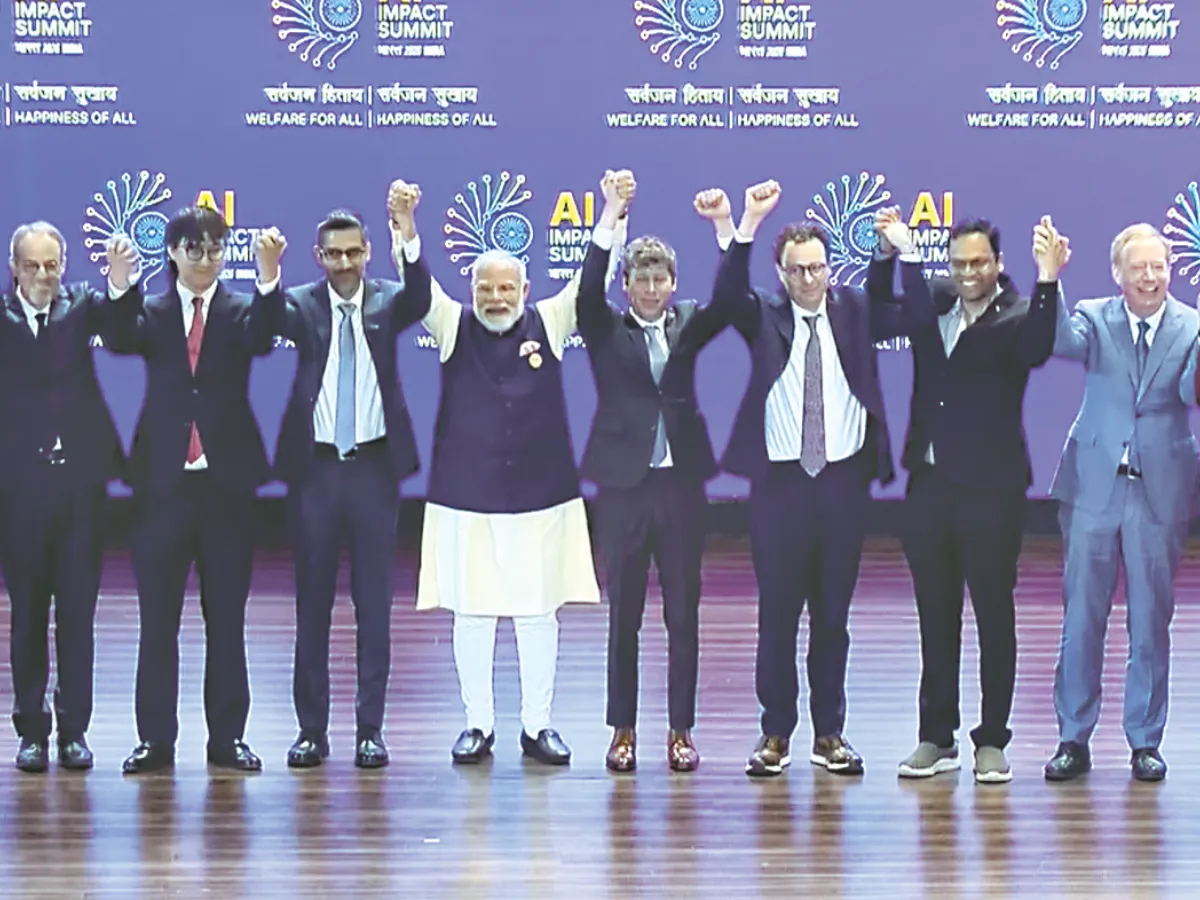 PM Modi in AI Impact Summit