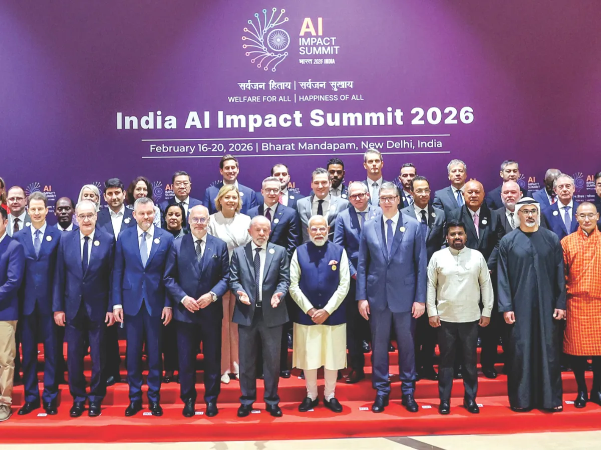PM Modi in AI Impact Summit (1)