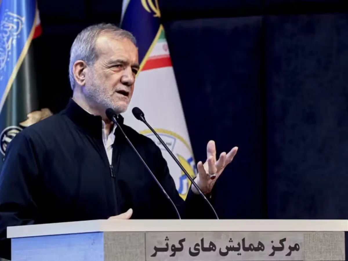 Iranian President Masoud Pezeshkian