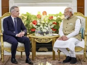 PM Modi and Canadian Prime Minister Mark Carney