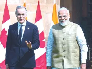 PM Modi and Mark Carney