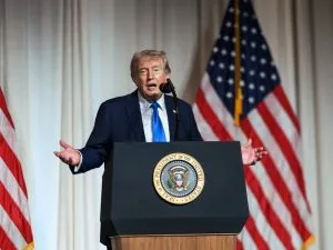 US President Donald Trump on US Iran war