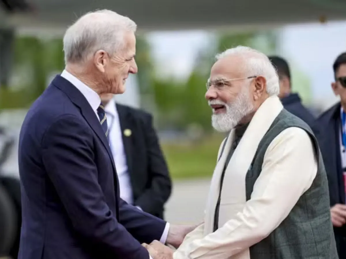 PM Modi and Jonas Gahr Støre