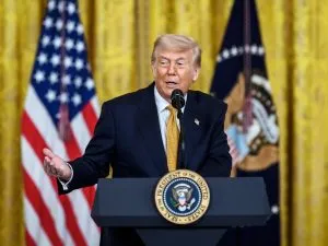 US president Donald Trump