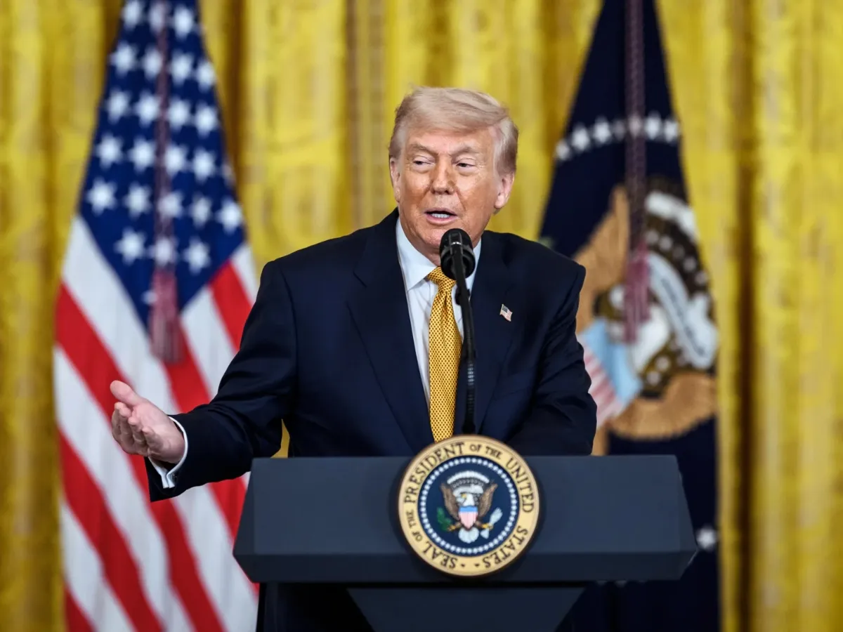 US president Donald Trump