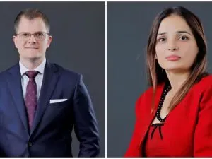 Christoph Schnellmann and Nitu Samra