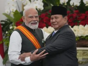 Indonesias President Prabowo Subianto Narendra Modi
