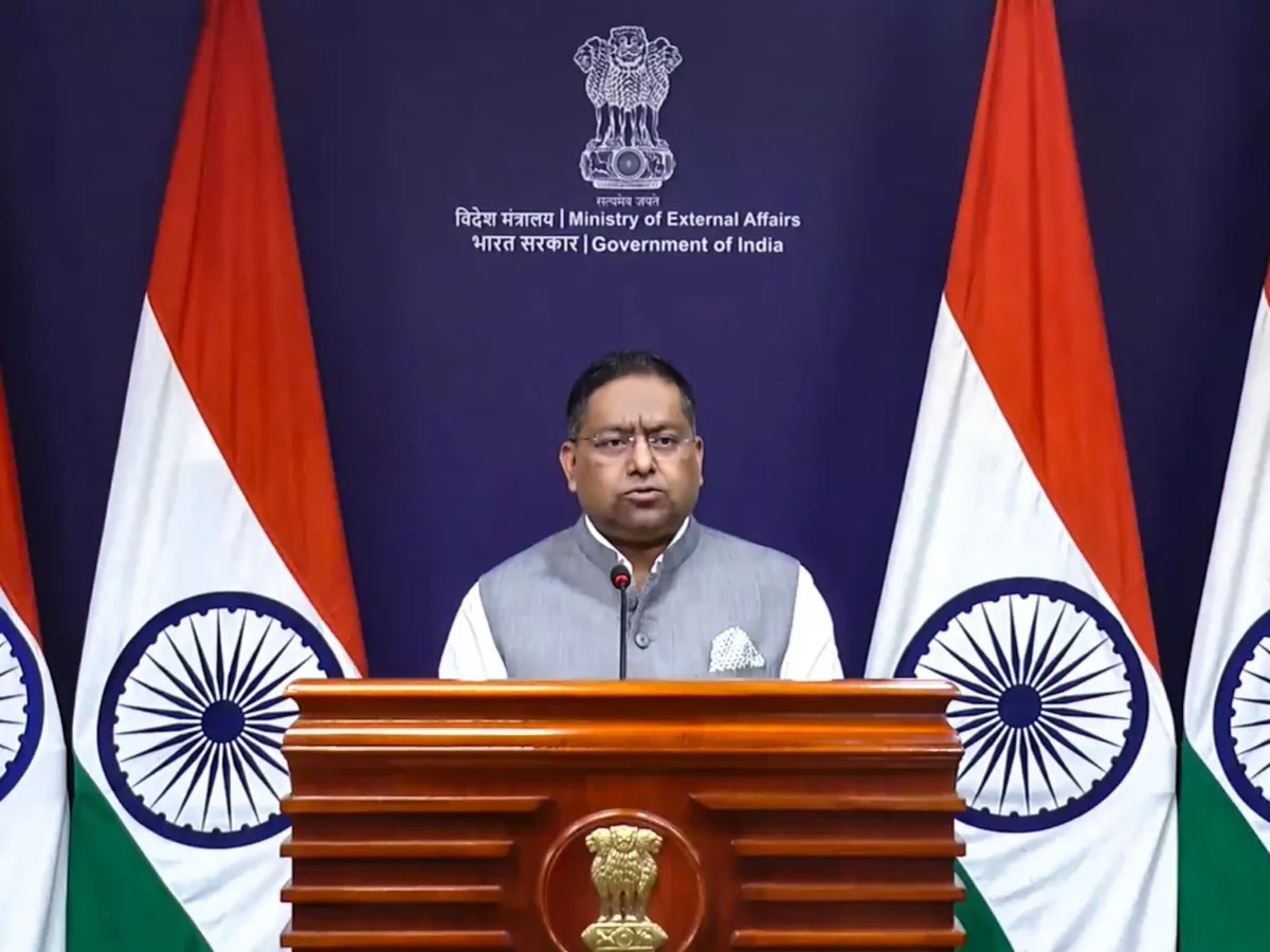 Ministry of External Affairs spokesperson Randhir Jaiswal