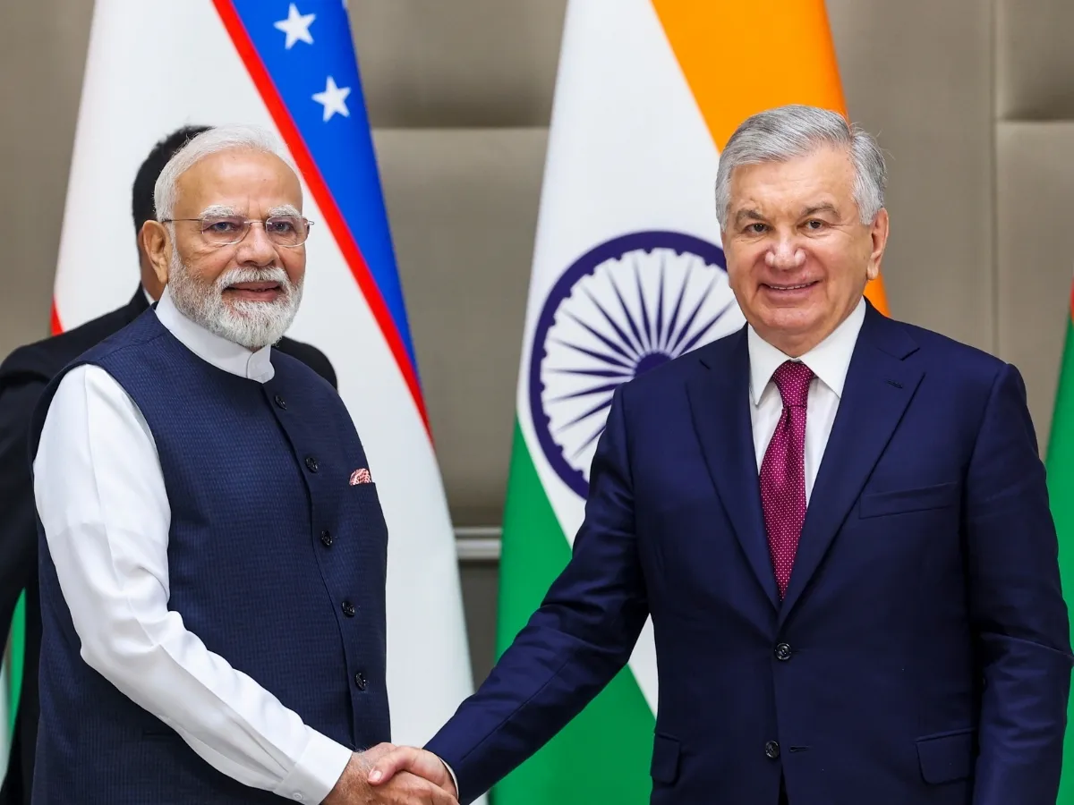 PM Modi in Uzbekistan