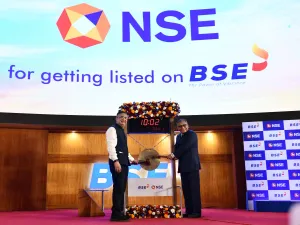 NSE का शेयर सपाट लिस्टिंग के बाद 5% उछला, एनालिस्ट बोले- जाएगा ₹2000 के पार