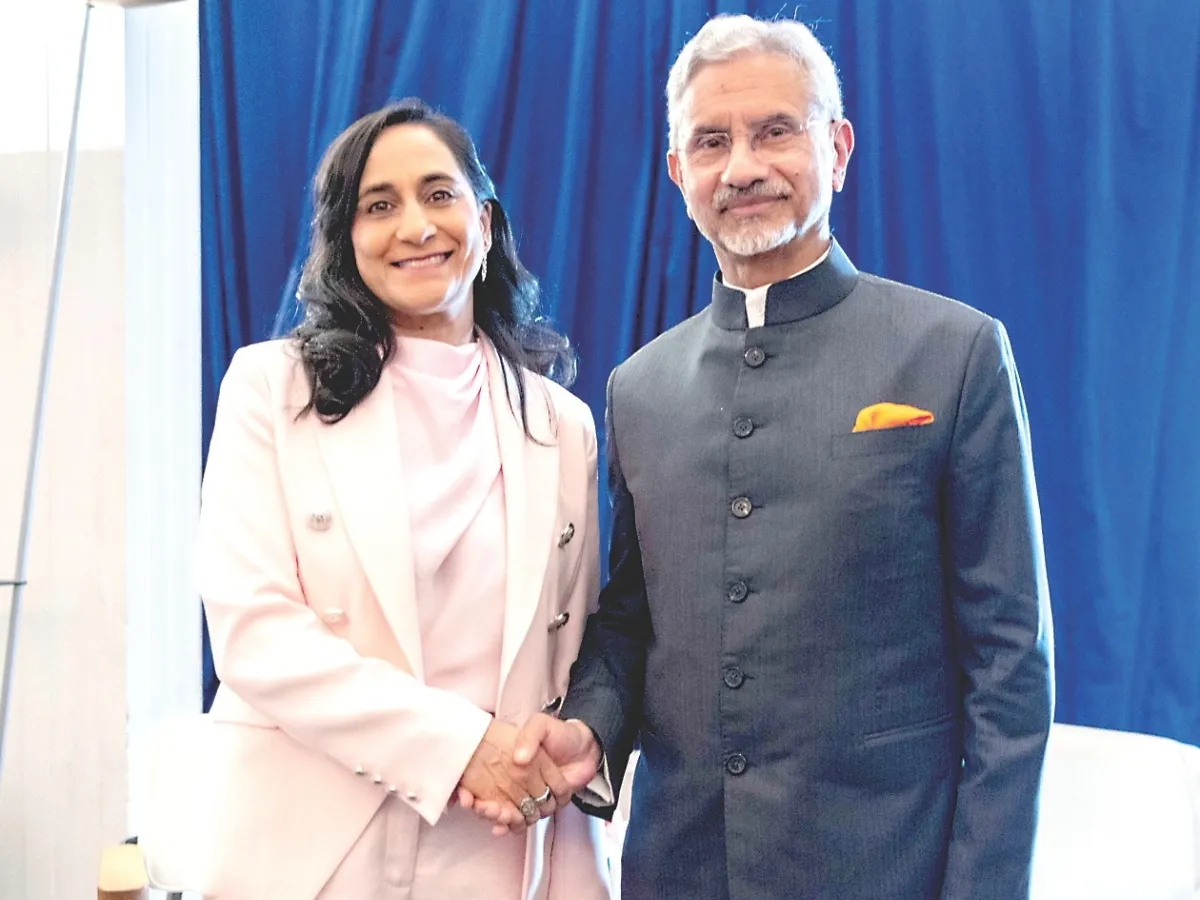 S. Jaishankar and Anita Anand