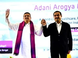 Suvendu Adhikari and Gautam Adani